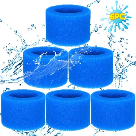 EUZLABBY Lot de 6 Cartouches éponge de Type VI