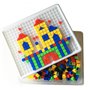 Gearmax Ensemble de 420 Pièces Jeux De Construction Loisirs Creatifs Mosaiques Jouet pour Enfants