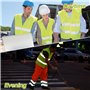 Zeripikfoasp 5 Pièces Gilet Haute Visibilité, Gilet De Sécurité Haute, Gilets Haute Vêtements De Travail Respirants avec des Ban