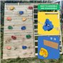 avec poignées de Maintien Aire de Jeux,Pierres à Grimper Enfants Outdoor