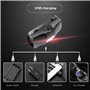 WESLITE Lamp Frontale Rouge, 1000 Lumens Lampe Frontale Rechargeable avec Lumière Rouge Zoomable Torche Frontale Rouge pour la C