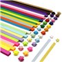 Lot de 1030 feuilles origami étoile unie