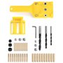 QWORK 44 Pièces Gabarit De Percage Tourillon