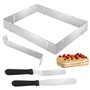 Cadre Patisserie Rectangulaire