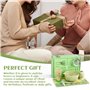 Set de Matcha Japonais (7pcs),bol matcha avec bec verseur,Fouet en bambou, support à fouet, cuillère à café, support à cuillère 
