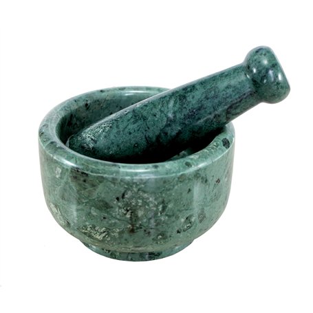 KLEO Ensemble de mortier et pilon en pierre naturelle de 12