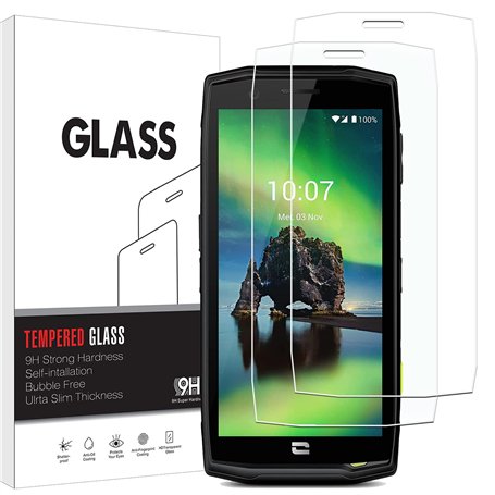 KELOLIN [2 pièces] Verre Trempé Protection écran Pour Crosscall Action X5 9H Dureté