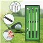 MumdoYAL Mini Golf，Cadeaux de Golf，Ensemble de stylos Golf，Golf Accessoire，avec Une boîte-Cadeau Noire, Cadeau pour Les Fans de 