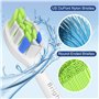 Brightdeal Brossettes de rechange pour Philips Sonicare - Tête de brosse à dents électrique pour EasyClean HealthyWhite et autre