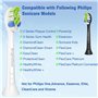 Brightdeal Brossettes de rechange pour Philips Sonicare - Tête de brosse à dents électrique pour EasyClean HealthyWhite et autre