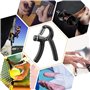Newaner Hand Grip, 5-60kg Ajustable Poignee Musculation Avant Bras Main Poignet, Pince Musculation, Étireur de Doigts, Strengthe