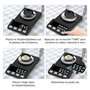 KUBEI Rechargeable par USB 100g/0.001g Balance de Precision Milligrammes Balance de Poche Balances de Bijoux,Balance de Cuisine 