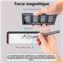 kinoco Jeu de Tournevis de,Précision Magnétiques Professionnels - Mini Kit de Réparation pour Électronique (Téléphone, Ordinateu