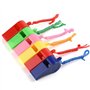 FEPITO 72 sifflets en Plastique colorés, sifflet de l'entraîneur avec Cordons pour Les événements Sportifs, Dressage de Chiens