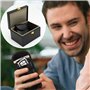 Boîte Anti RFID Clé Voiture Ensemble avec Etui RFID, Boitier Blocage Signal RFID Protection de Sécurité Clé Télécommande Voiture