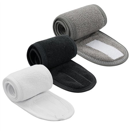 Lot de 3 bandeaux pour le visage