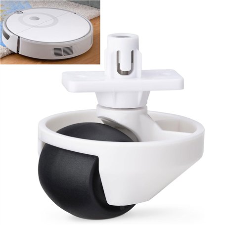 HAPPOW Roue avant pour Roborock S8/S7/S6/S5/Q7/G20/G10S/G10/T7S/S65/S55/S45 Series Robot Aspirateur Roue Universelle Silent Whee