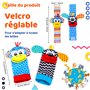 Pied Finder et Poignet de Bell Strap Hochet Chaussettes Animaux Jouet Ev