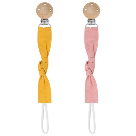 Hugttt Attache Tetine Tissu