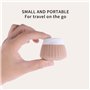 8 Flacons de Voyage en Silicone：contenant voyage 90 ml réutilisables et étanches en silicone - Kit de Accessoires de Voyage Cert