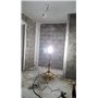 MeFard 60W Projecteur de chantier sur trépied, 6500 lumen et étanche Spot LED Extérieur, Angle de lumière de 360 degrés.