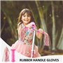 1 paire de gants de guidon de vélo et 1 paire de serpents à glands, housse de protection pour guidon de vélo pour enfant, gants