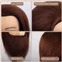 DaizySight Tete a Coiffer Professionnel Homme Barbe avec 100% Cheveux Naturels Humains, Tete Maleable Coiffure, Tête D’exercice 