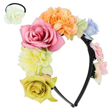 Serre Tête Fleur Bandeau De Fleurs