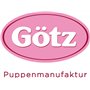 Götz 1192054 postiche aux Cheveux Roux et aux Yeux Marrons - Tête de Coiffure et de Maquillage de 28 cm de Haut en Set de 57 piè