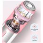Épilateur 2 en 1 à double tête pour femme, épilateur rechargeable, mini épilateur électrique sans fil pour le corps, le visage, 