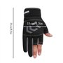 NJDBBZIJS 1 Paire Gants 3 Doigts Exposés Antidérapant Gants De Pêche À Trois Doigts Gants Vélo Respirant Protection Solaire Ajus