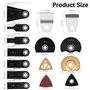 Outil Multifonction Saw Blades Accessoires Kit