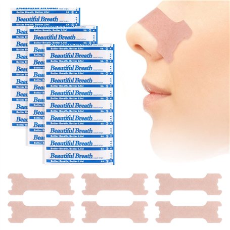 MXTIMWAN 120 Pièces Bandelettes Nasales