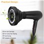 Diffuseur Seche Cheveux Diffuseur Boucle Pliable Embout Seche Cheveux Boucle avec Brosse Massage Cuir Chevelu Pour Buse D = 1,57
