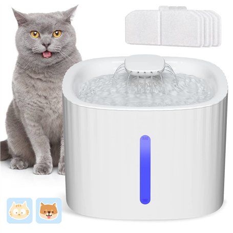 SINZUX Fontaine à Eau pour Chat Chien 3L