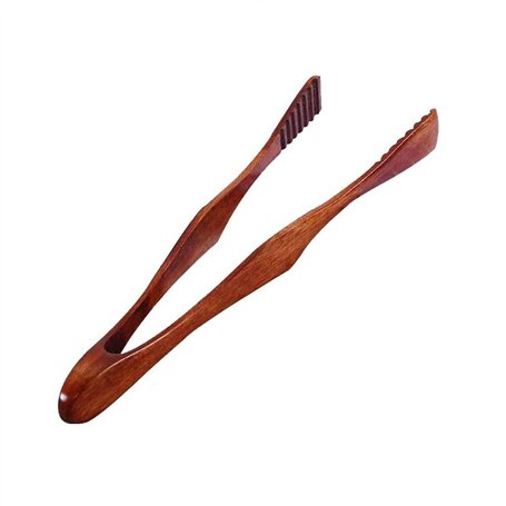 Ziyero Pince à Griller Professionnelle en Bois Clip Alimentaire en Bois Naturel Durable