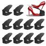 10PCS Support à Chaussures Réglables Organiseur de Chaussures Empiler Les Chaussures Support/Empiler à Chaussures Réglables