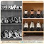 10PCS Support à Chaussures Réglables Organiseur de Chaussures Empiler Les Chaussures Support/Empiler à Chaussures Réglables, Ran