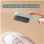 Yolistar 2pcs Brosse pour Nettoyer Les Chaussures,Nettoyant pour Sneakers,Brosse à Chaussures