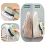 Yolistar 2pcs Brosse pour Nettoyer Les Chaussures,Nettoyant pour Sneakers,Brosse à Chaussures
