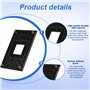 OLRWSLG Lot de 3 Bracket AMD AM4 Mainboard Holder Support Ventilateur Cpu AM4 en ABS Plaque Arriere AM4 Support Processeur AM4 p