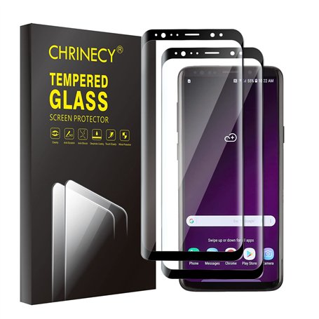 CHRINECY [2 Pièces] Verre Trempé Compatible avec Galaxy S9