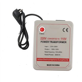 NICCOO Convertisseur 220v 110v Convertisseur De Tension 220v Vers 110v Transformateur De Convertisseur De Tension Abaisseur Conv