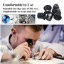 Btzthm 5 Pièces Loupes d'Horloger de Différentes Forces, Montre Horloge Réparation Loupe Kits, Ensemble de Loupes d'Horloger, 3X