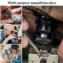 Btzthm 5 Pièces Loupes d'Horloger de Différentes Forces, Montre Horloge Réparation Loupe Kits, Ensemble de Loupes d'Horloger, 3X
