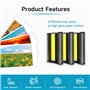 Remplacer Pour Canon Selphy cp1500 cp1300 Papier Photo KP-108IN 3115B001(AA) Cartouche et Papier, Compatible Selphy CP1500 CP130