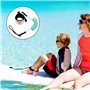 Surfing Leash - Laisse de Planche de Surf 5mm 10 Pieds TPU Paddle Surf Leash Corde de Pied de Sécurité Corde de Pied de Ski Naut