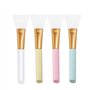 Rnitle Lot de 4 Pinceaux Visage en Silicone Multicolores