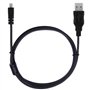Rnitle Câble USB compatible avec Panasonic/Lumix/Nikon DMC-FZ1000 -FZ300 -FZ200 -FZ72 -FZ70 DMC-FT5 -FT30 Charge USB Data donnée
