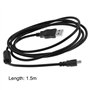 Rnitle Câble USB compatible avec Panasonic/Lumix/Nikon DMC-FZ1000 -FZ300 -FZ200 -FZ72 -FZ70 DMC-FT5 -FT30 Charge USB Data donnée